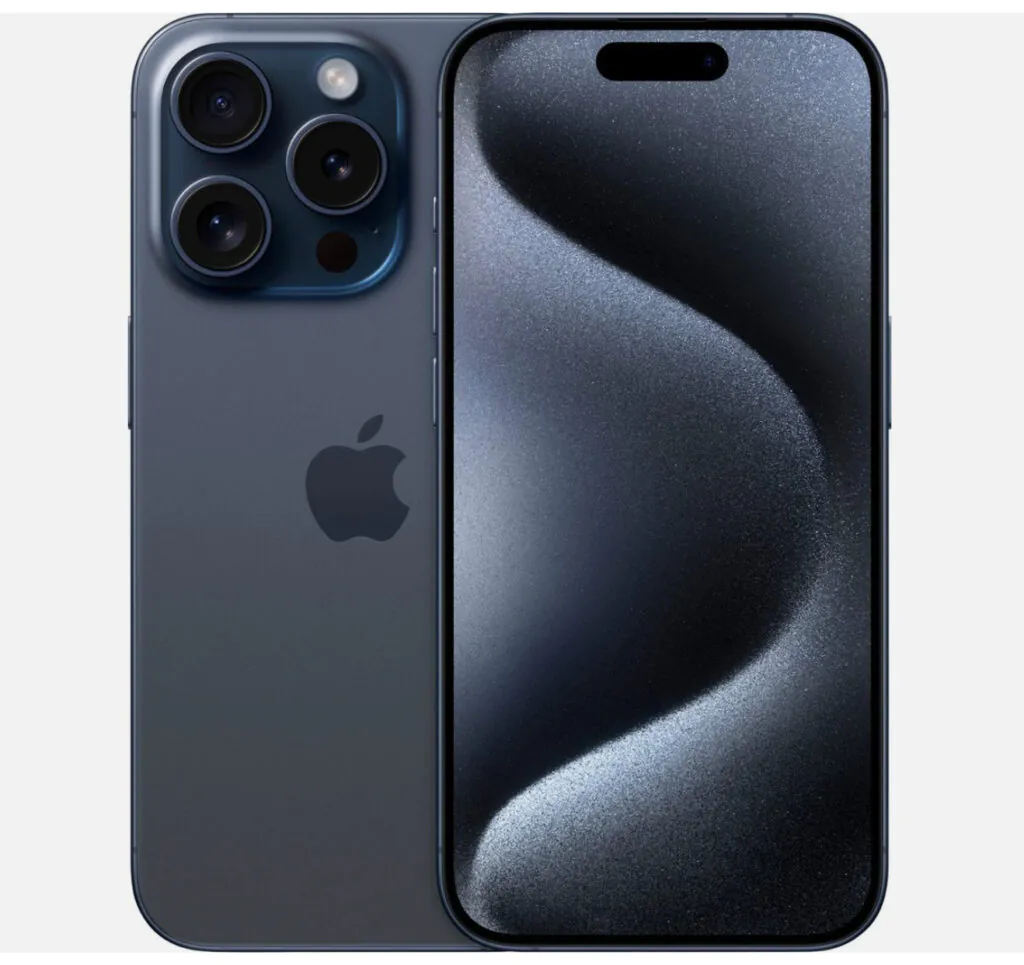 Apple iPhone 15 Pro 128 GB  Factory Unlocked – Blue Titanium – In Box