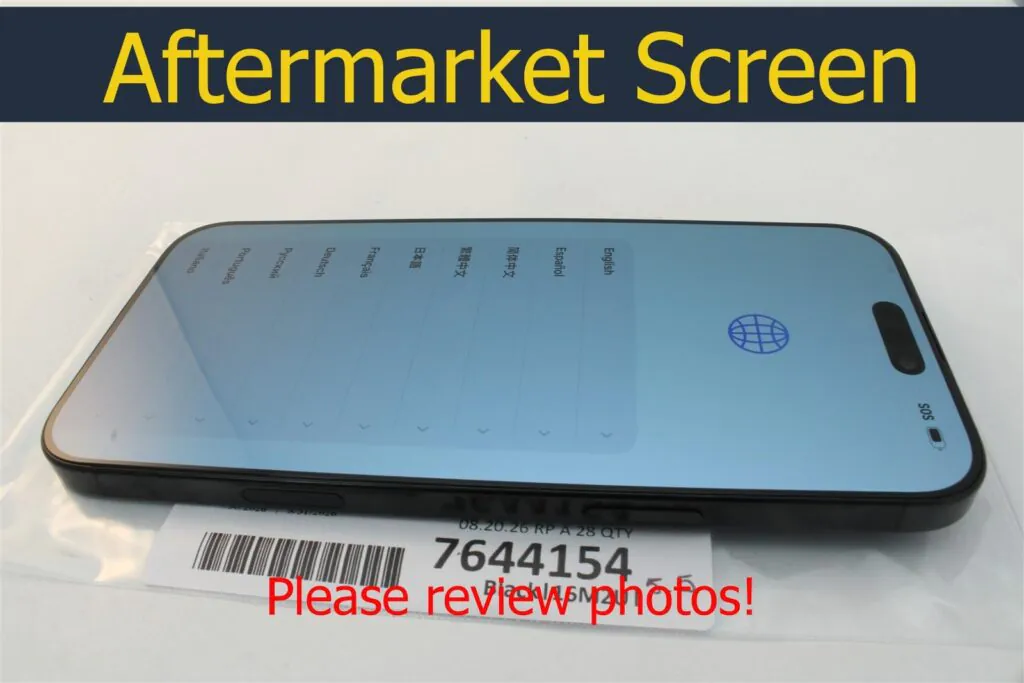 Apple iPhone 16 Pro Max 256GB Black – Unlocked AT&T T-Mobile Verizon 7644154