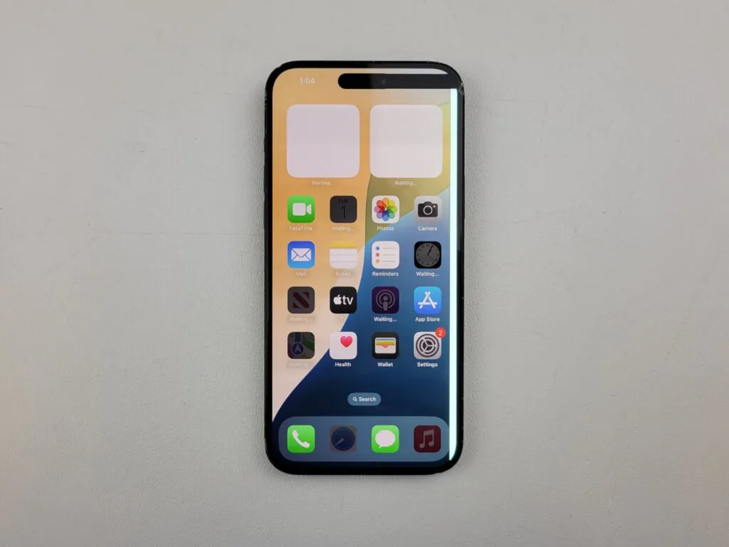 Apple iPhone 15 Plus (A2847) 128GB (Boost Mobile) – *DAMAGED* – Clean IMEI