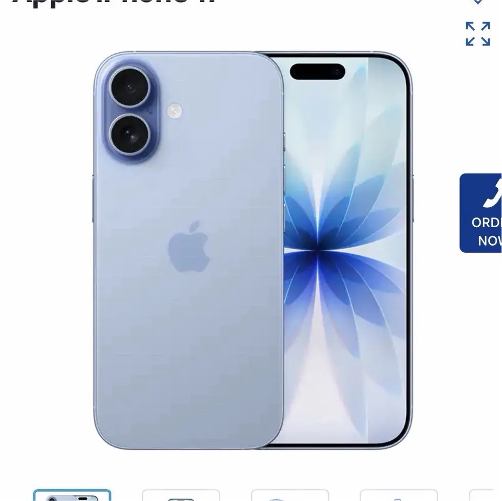 Apple iPhone 17 Blue Smartphone Cell Phone