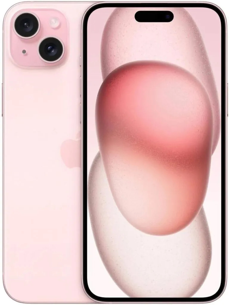 Apple iPhone 15 Plus, 256GB, Pink, Unlocked – MTXY3LL/A – MTXY3LL/A