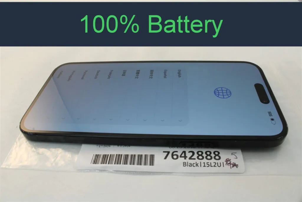 Apple iPhone 15 Plus 256GB Unlocked AT&T T-Mobile Verizon 100% batt! 7642888