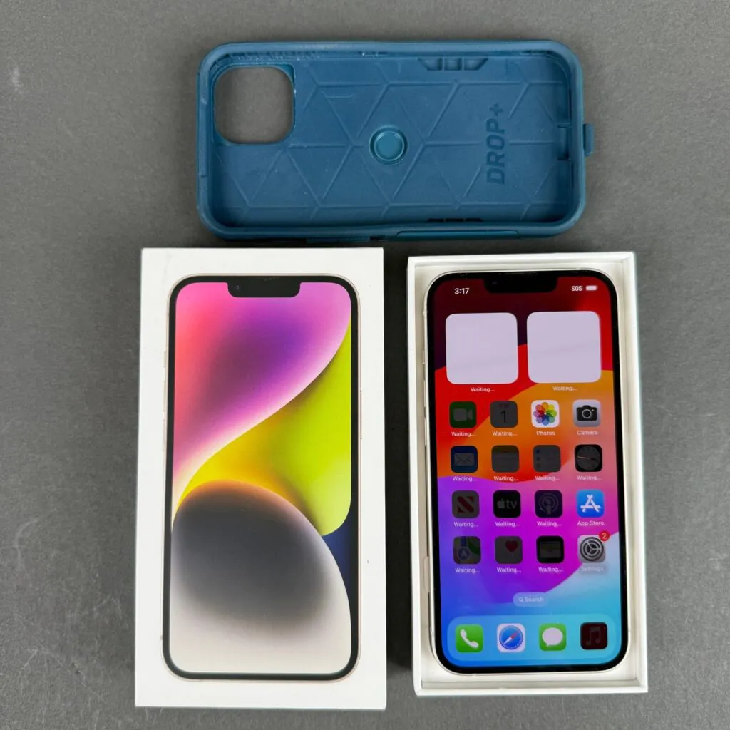 Apple iPhone 14 A2649 Starlight 128GB Smartphone Unlocked