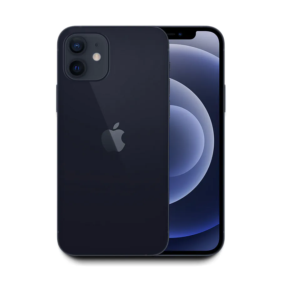 Apple iPhone 12 128GB Unlocked 6.1″ – (Black) A2172 w/1 Year Warranty