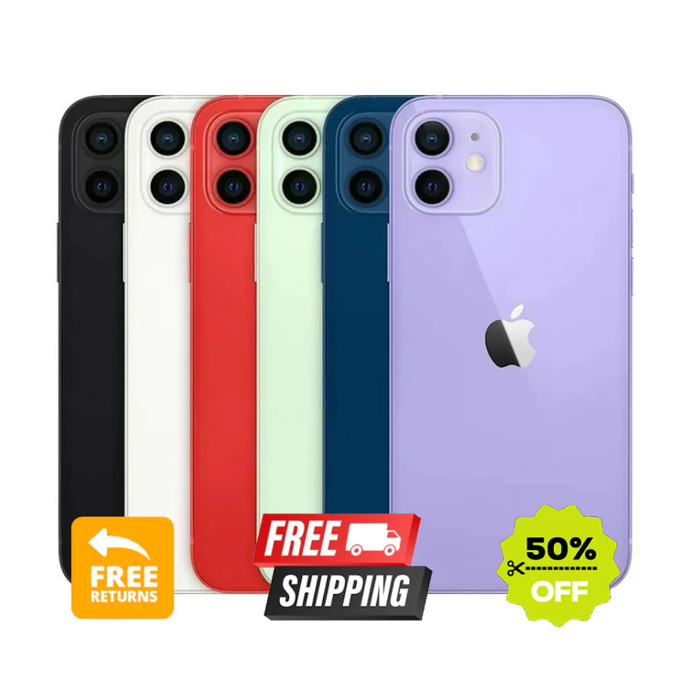 Apple iPhone 12 64GB 128GB Clean ESN Unlocked Verizon AT&T T-Mobile 5G