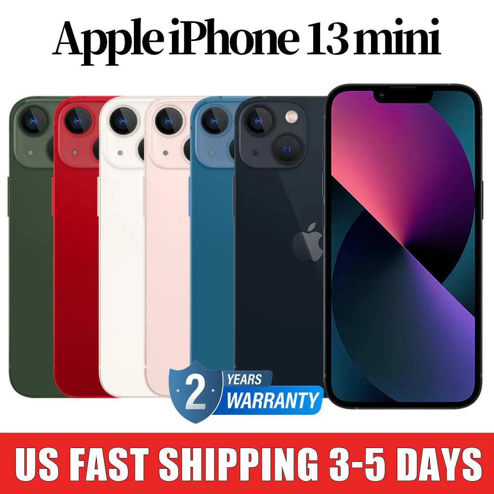 NEW SEALED Apple iPhone 13 MINI 128GB 256GB (UNLOCKED) [US STOCK Fast ship]