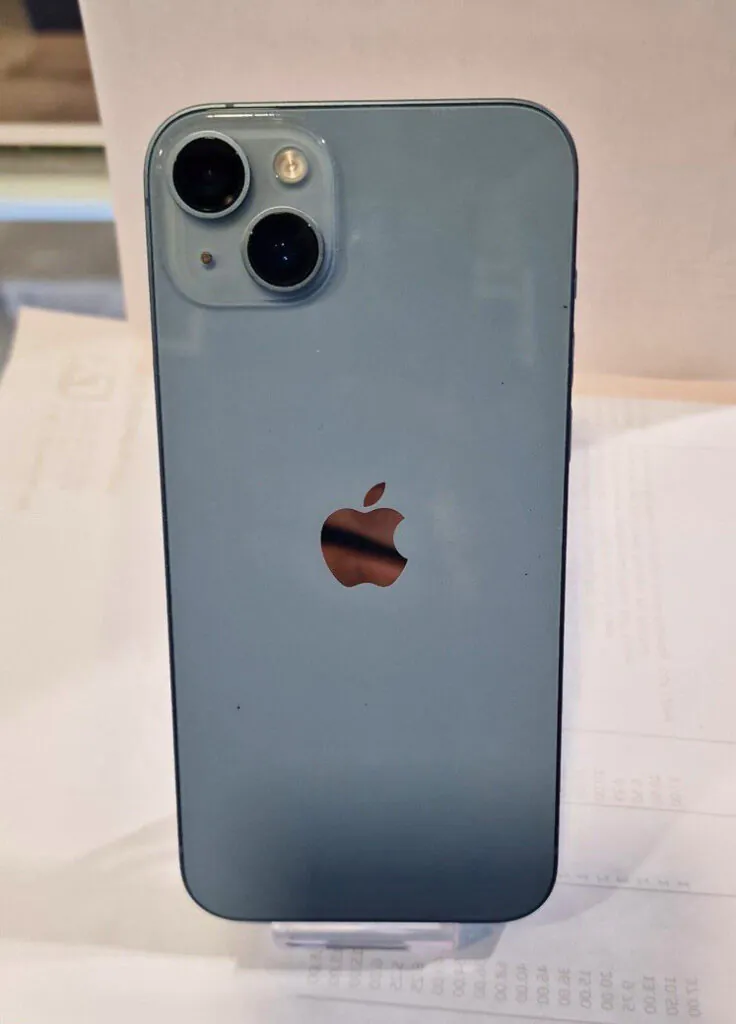 Apple iPhone 14 Plus – 128 GB – Blue (Unlocked) iOS 12MP 5G NFC Wi-Fi