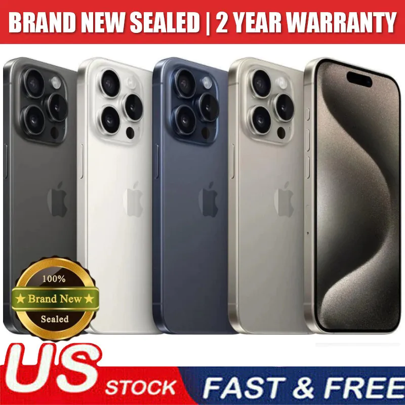 Factory New Sealed Apple iPhone 15 Pro Max 512G-256GB A2849 Unlocked All Carrier