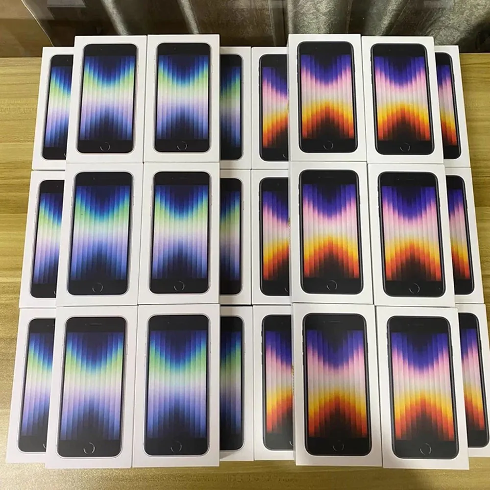 FACTORY NEW Sealed Apple iPhone SE 3rd 2022 5G 64/128/256G UNLOCKED US FAST SHIP