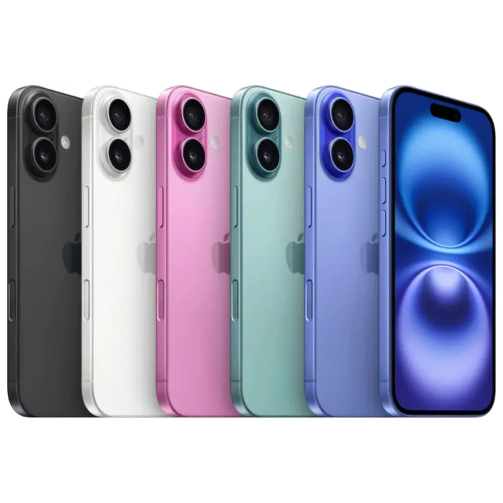 Apple iPhone 16 (128GB, 8GB) 6.1″, iOS 18, 5G / 4G LTE Fully Unlocked Global