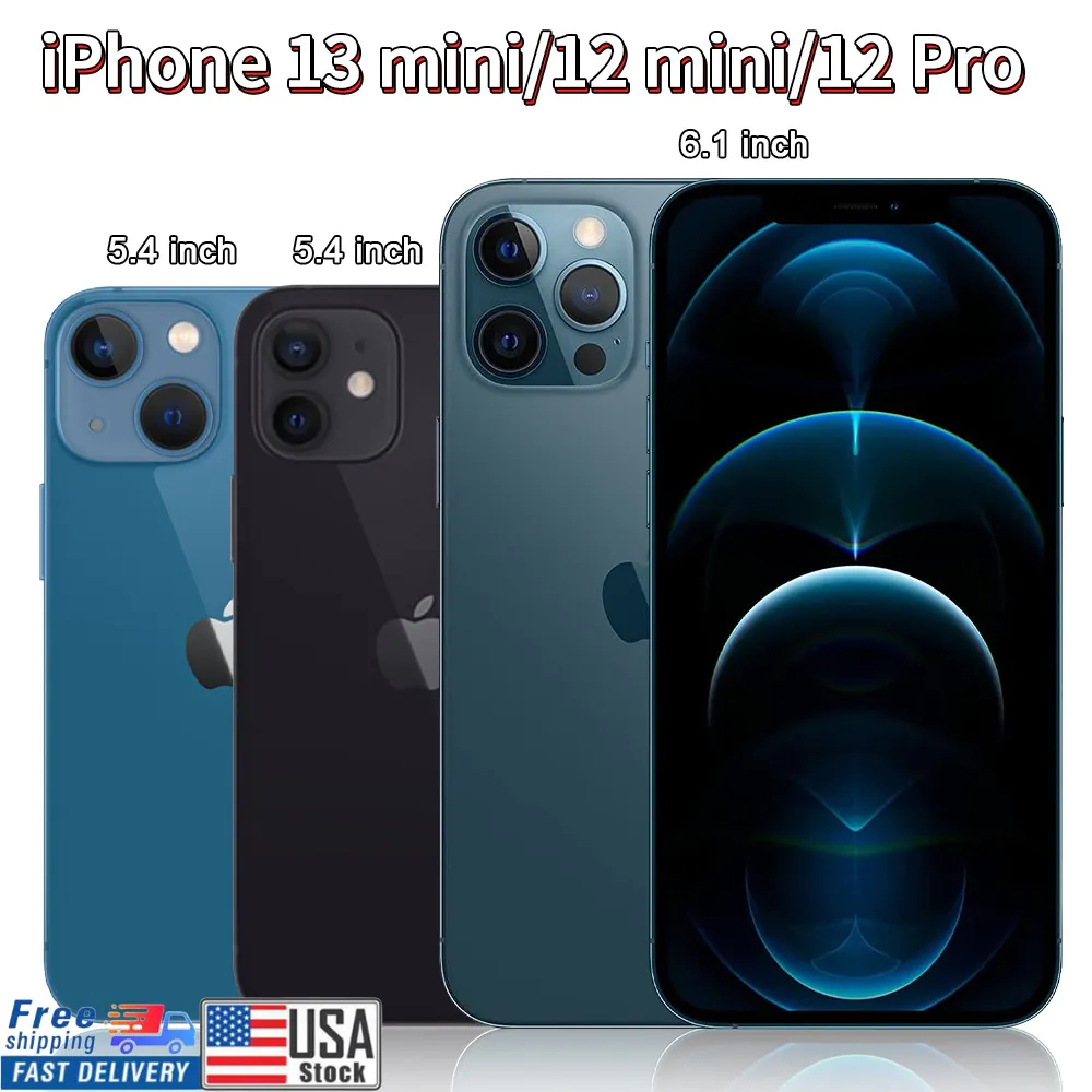 【NEW SEALED】 Apple iphone 13 mini/Pro Max/iPhone SE 3rd 2022 5G Factory Unlocked