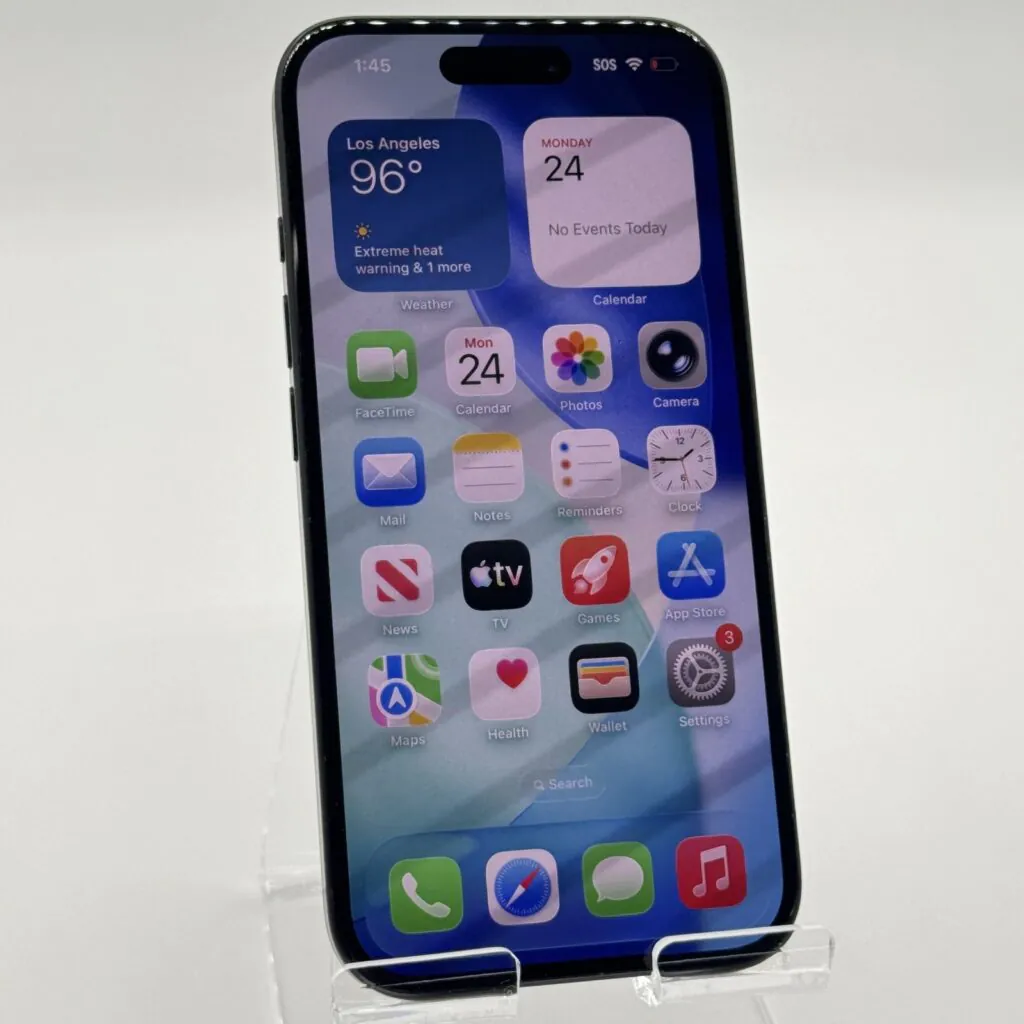 Apple iPhone 16 128GB A3081 Black AT&T