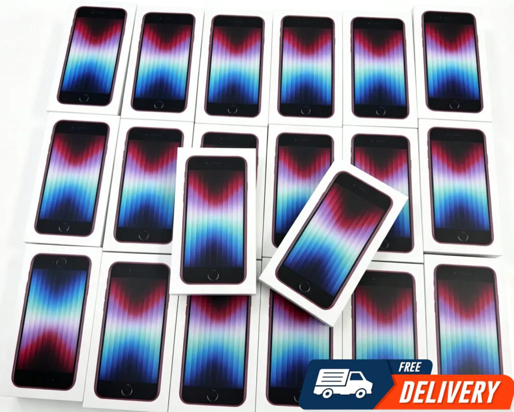 New Apple iPhone SE 3rd Gen (2022) 5G 256GB/128GB/64GB Smartphone GSM+CDMA 4.7″