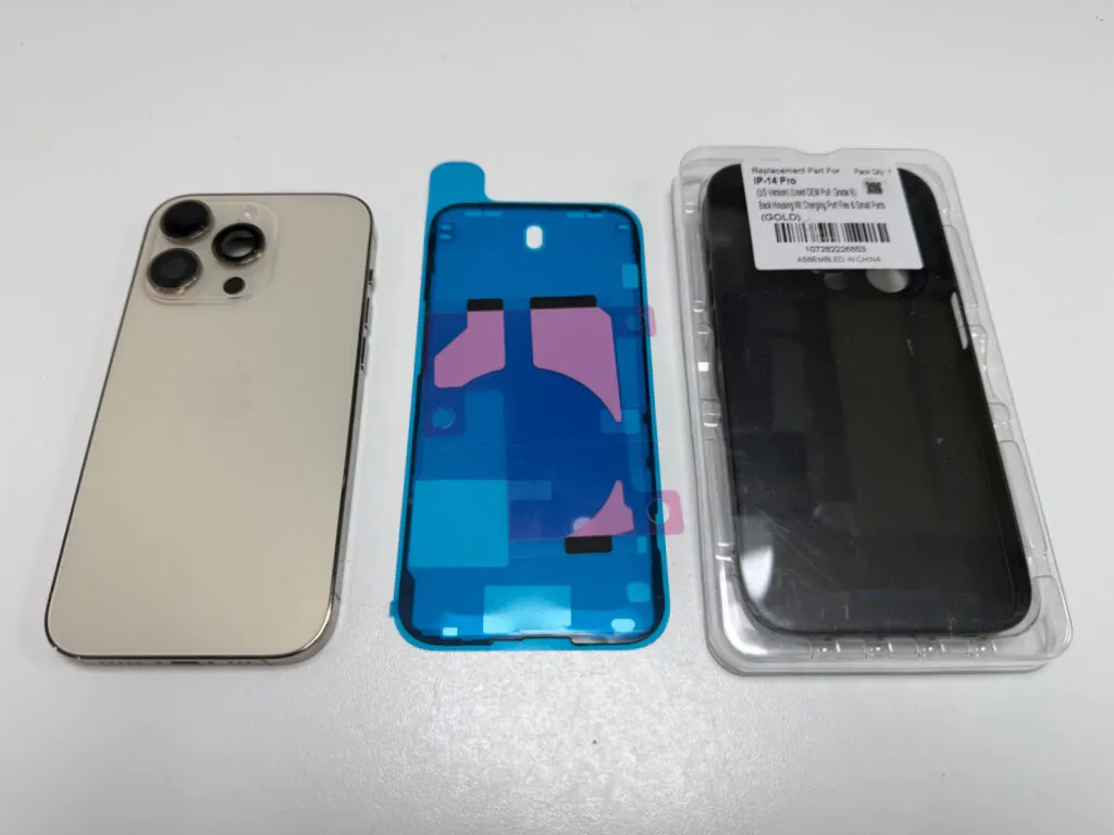 Original OEM Used Apple iPhone 14 PRO Chassis (US Version) Esim O Gold
