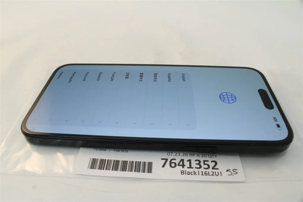 Apple iPhone 16 Plus 256GB Black – Unlocked AT&T T-Mobile Verizon 7641352