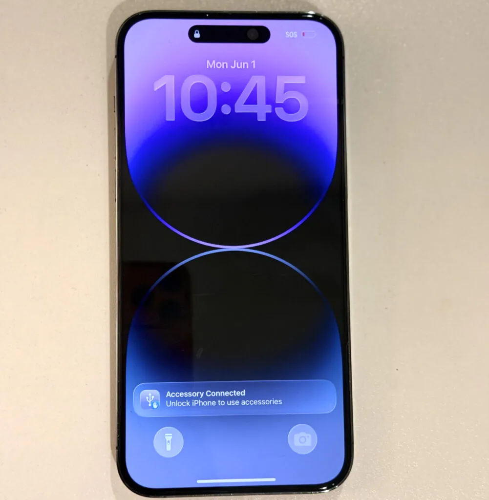 Apple iPhone 14 Pro Max 256GB Deep Purple UNLOCKED Good Condition All Original